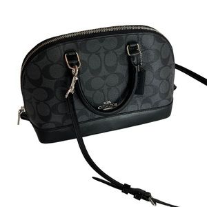 Coach Black Sierra Satchel Bag